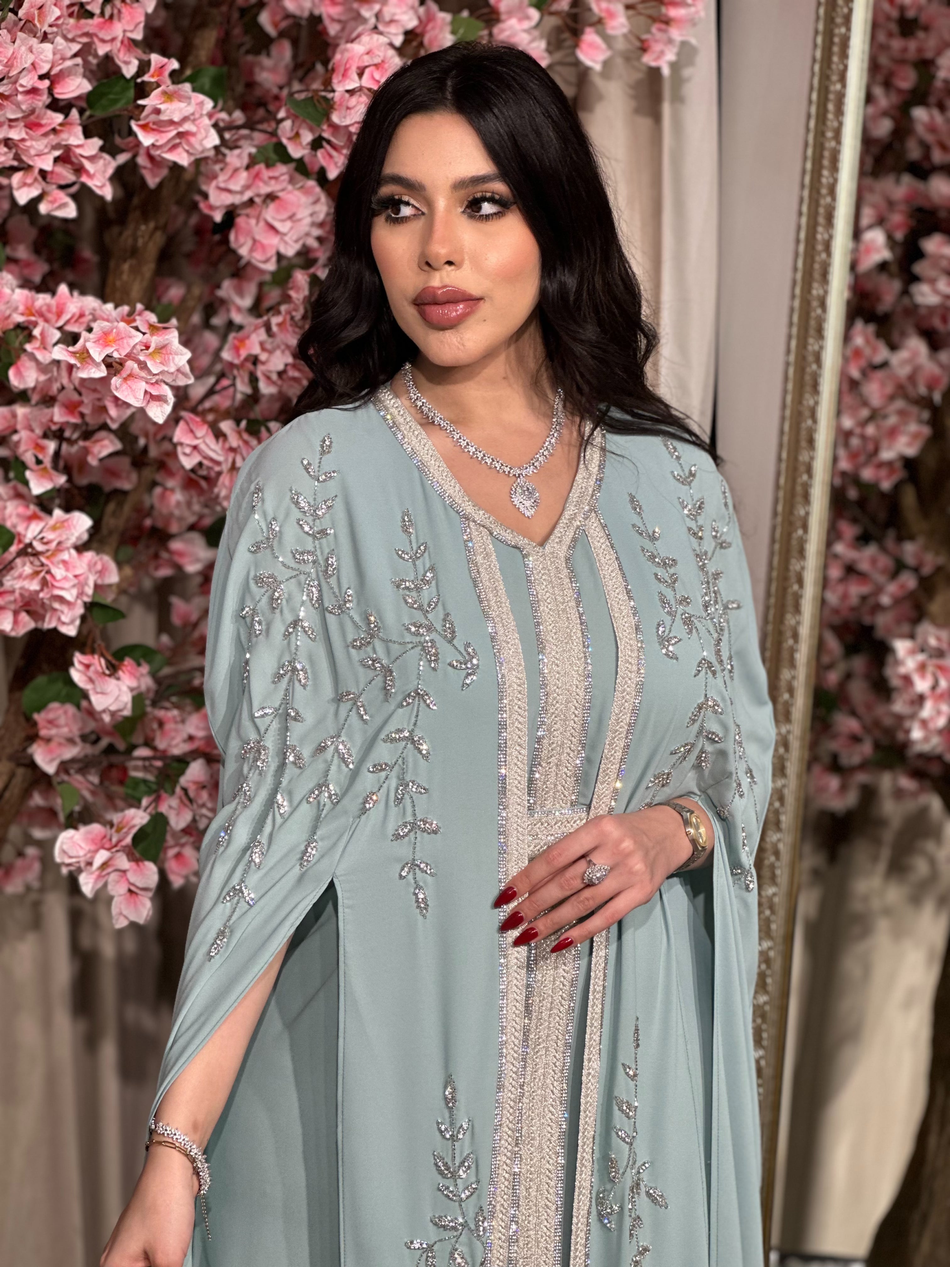 Pearl Cape Kaftan